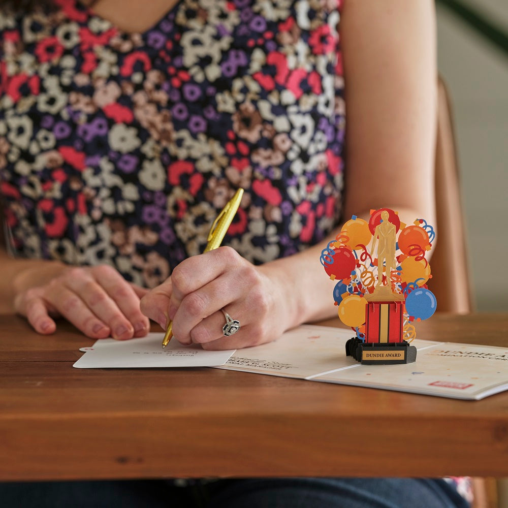 The Office Birthday Dundie Award Pop-Up Card、mySite、solidvoid