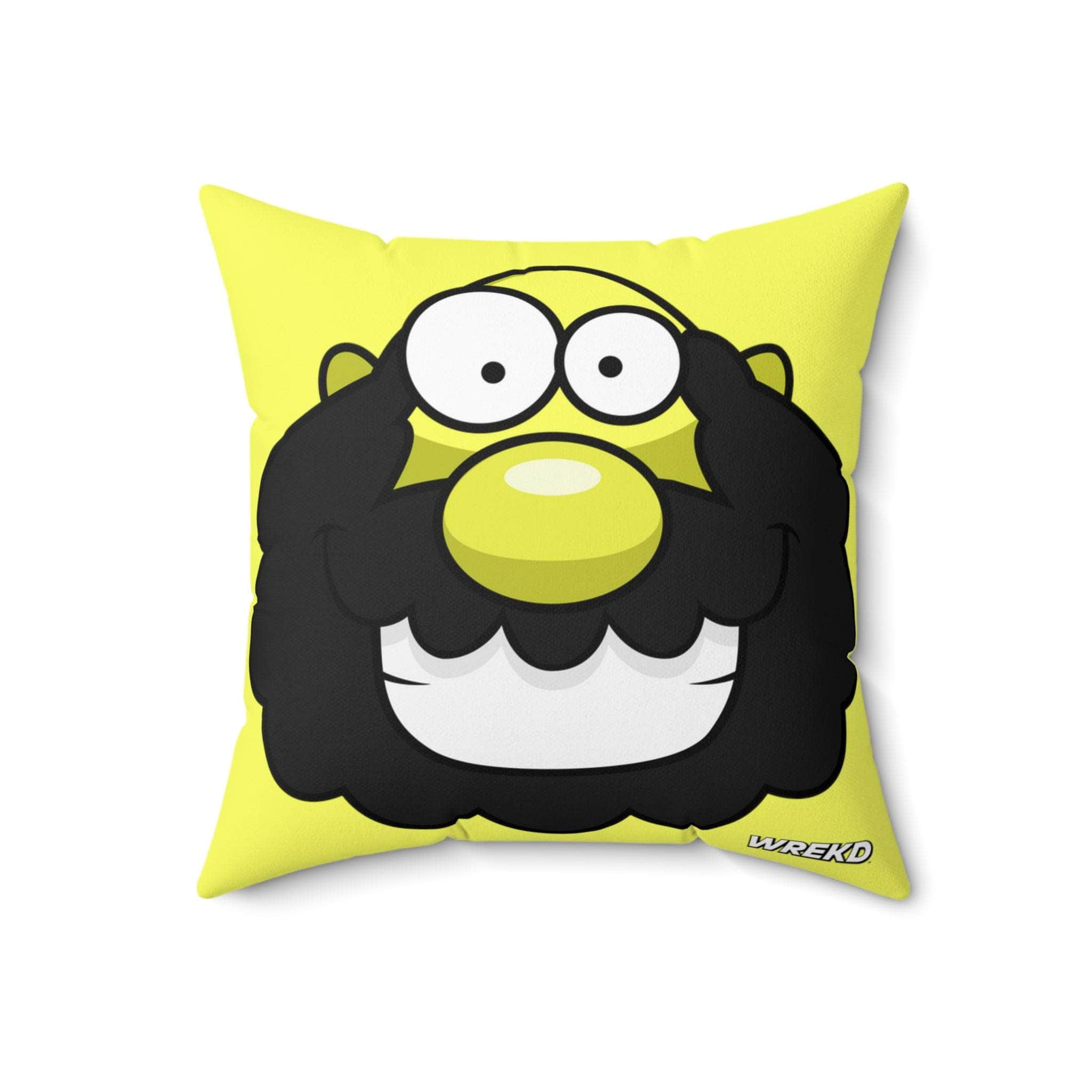  FPV Kaveman Square Pillow by WREKD Co. - Choose Size、mySite、merchandisen