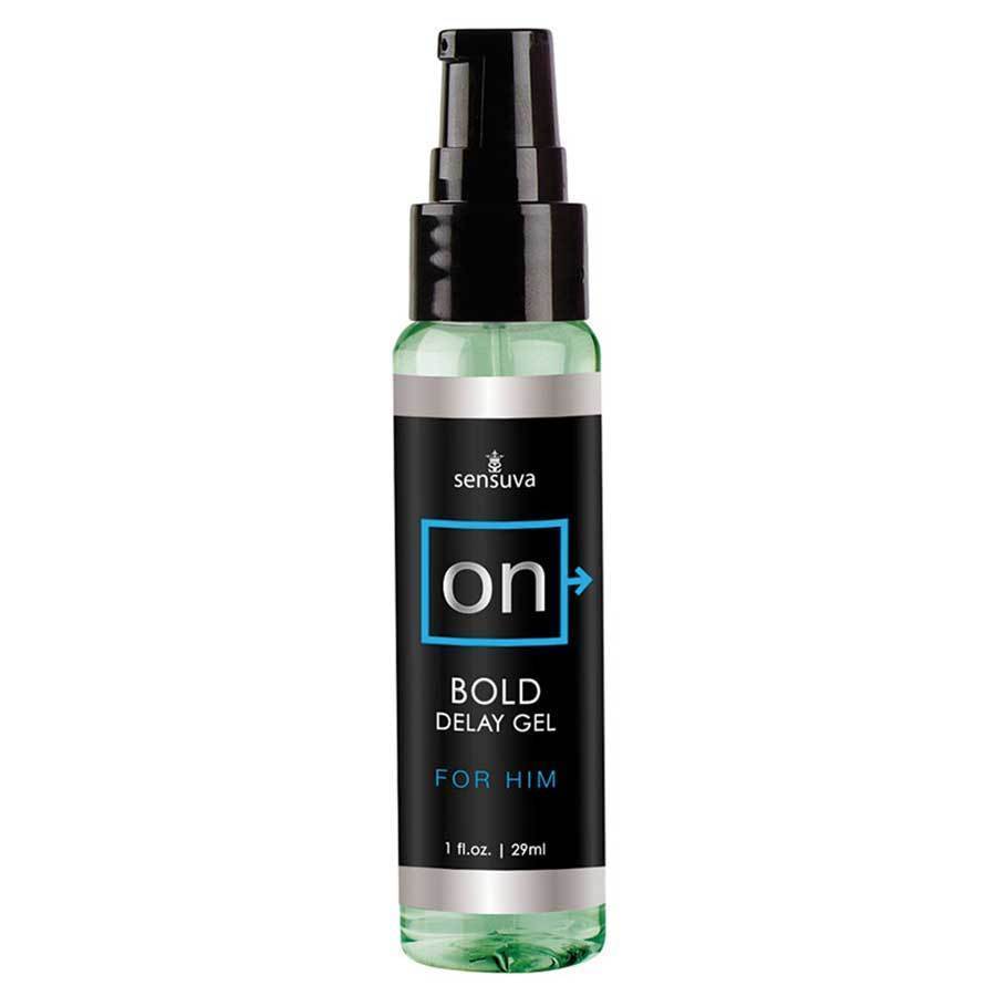 Sensuva ON Bold Orgasm Delay and Prolonging Gel for Men 1 oz、mySite、bottomscart