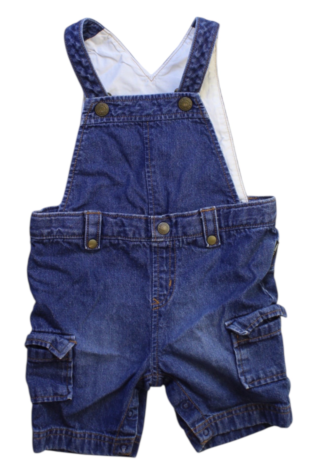 Comme Ca Ism Denim Overall Shorts 12-18M、mySite、g9winljtr