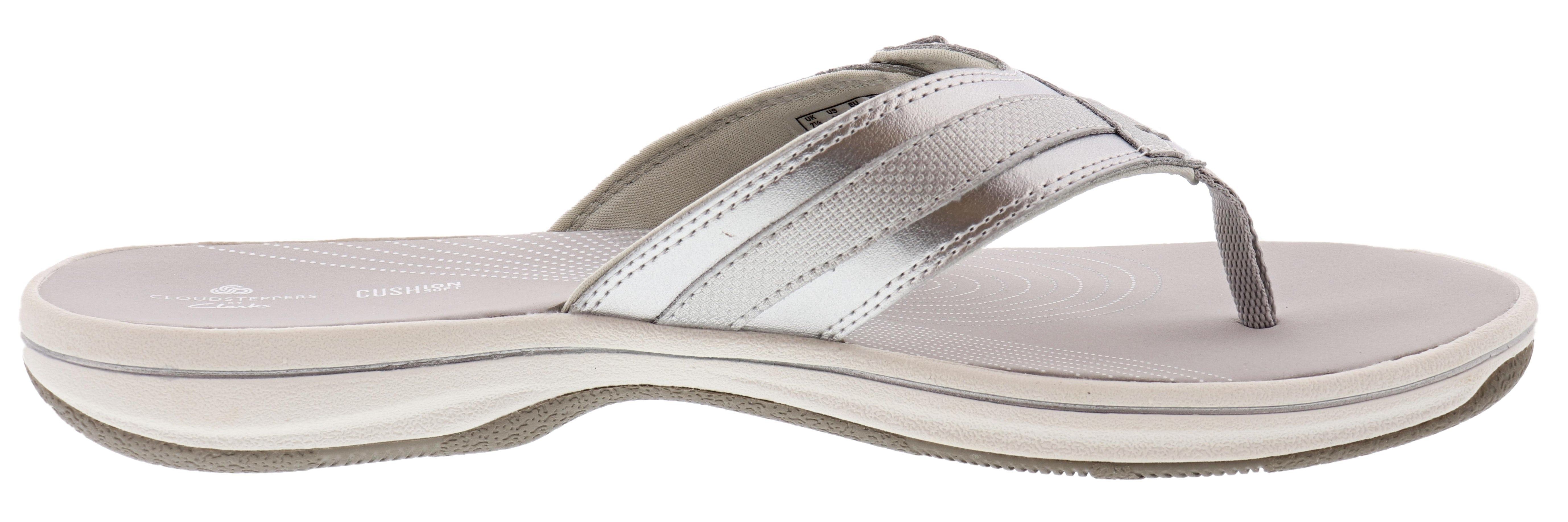 Clarks Women Sandals Lightweight Flip Flops Breeze Sea、mySite、dreamappss