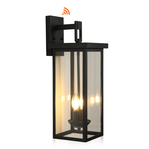(Same as W1340119953/L1014) 4-Light Black Outdoor Wall Light (No Bulbs)、、eastwooduniform