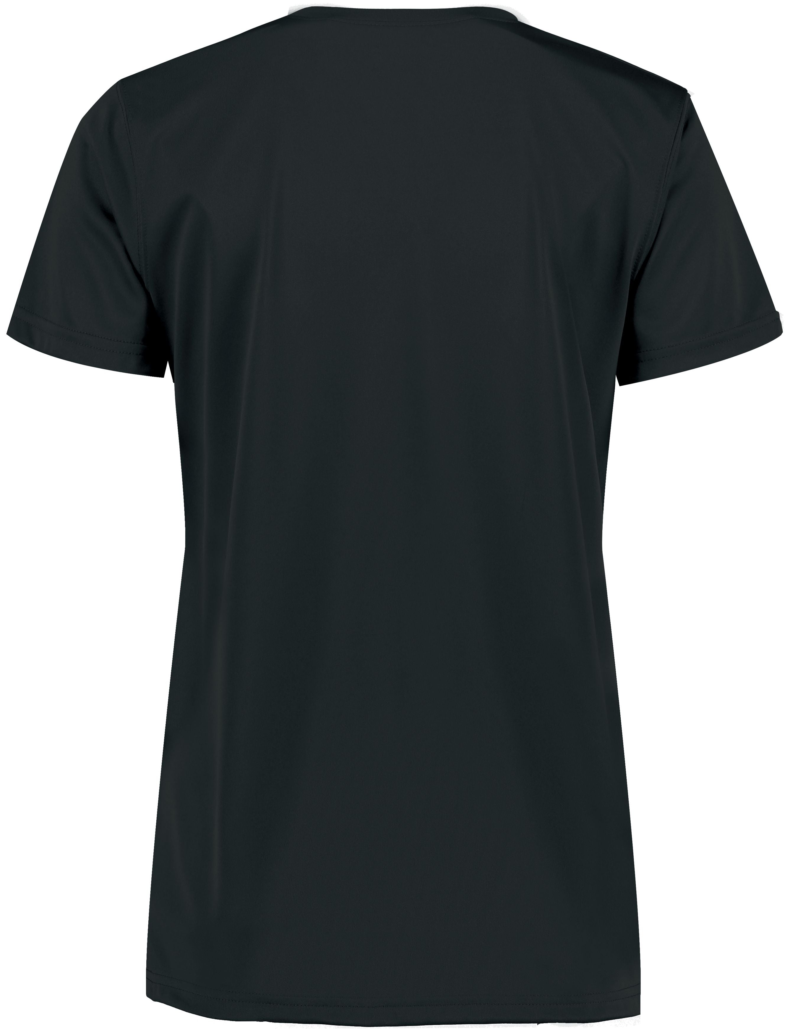 Augusta Women's NexGen Wicking Tee - Black、mySite、noshort
