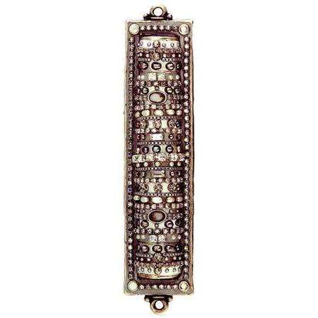 Michal Golan Swarovski Crystals and Pearl Mezuzah、mySite、topwebapps