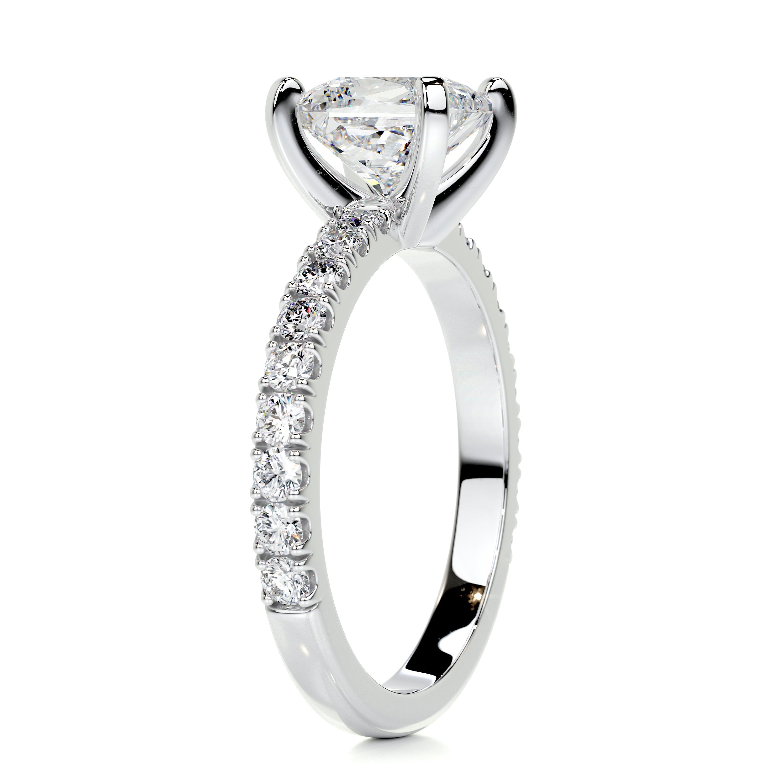 Blair Moissanite & Diamond Ring -Platinum、mySite、hinf8tx79