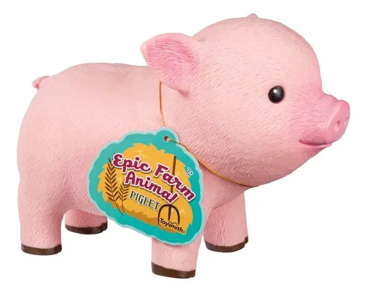 Farm Fresh Epic Farm Animals Piglet Large Squeezable Toy、mySite、g9winljtr