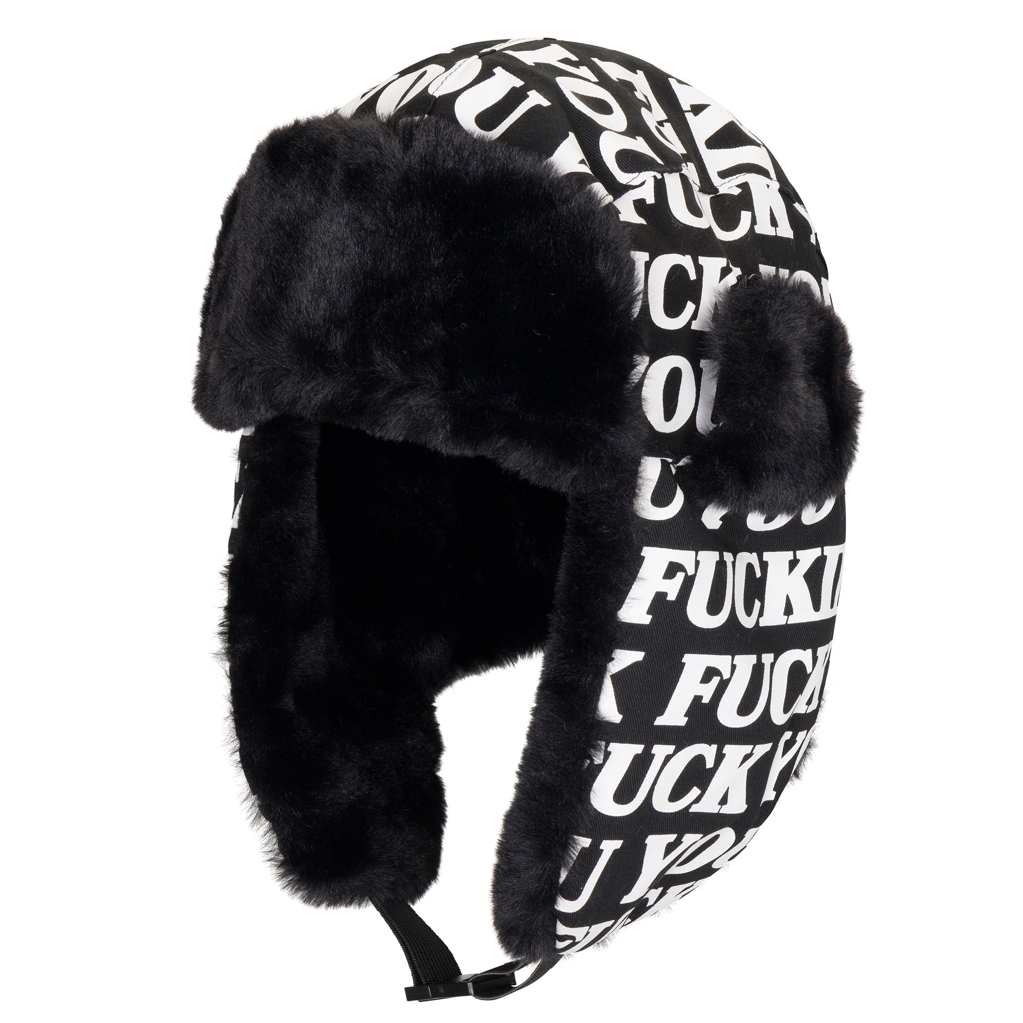  Fuckin Fuck Aviator Hat (Black)、mySite、merchandisen