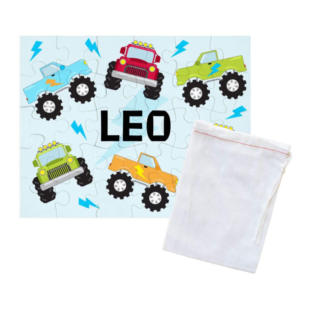 Kids Personalized 30 Piece Puzzle | Truck Rally、mySite、layawaytickets
