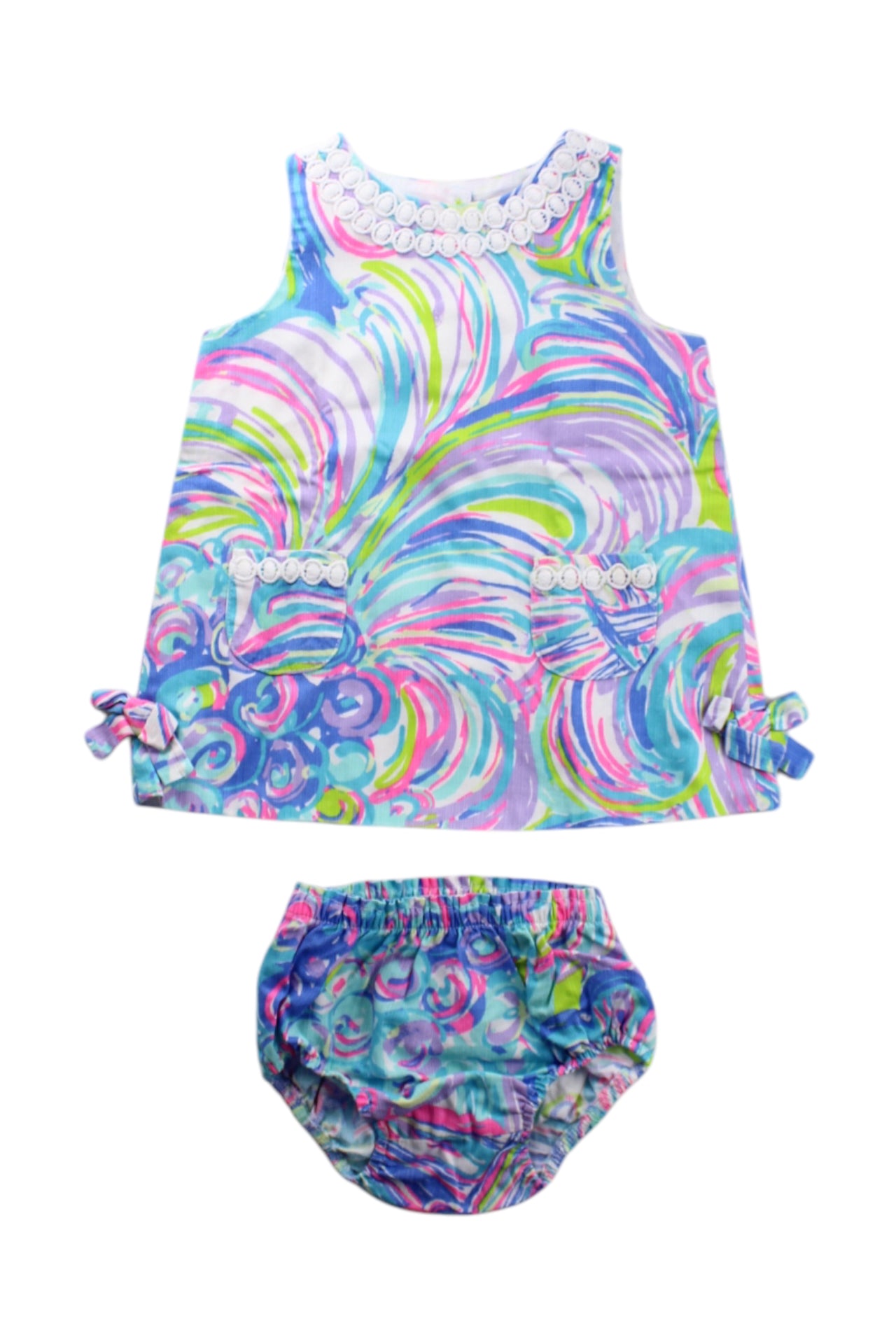 Lilly Pulitzer Sleeveless Dress Set 12-18M、mySite、g9winljtr