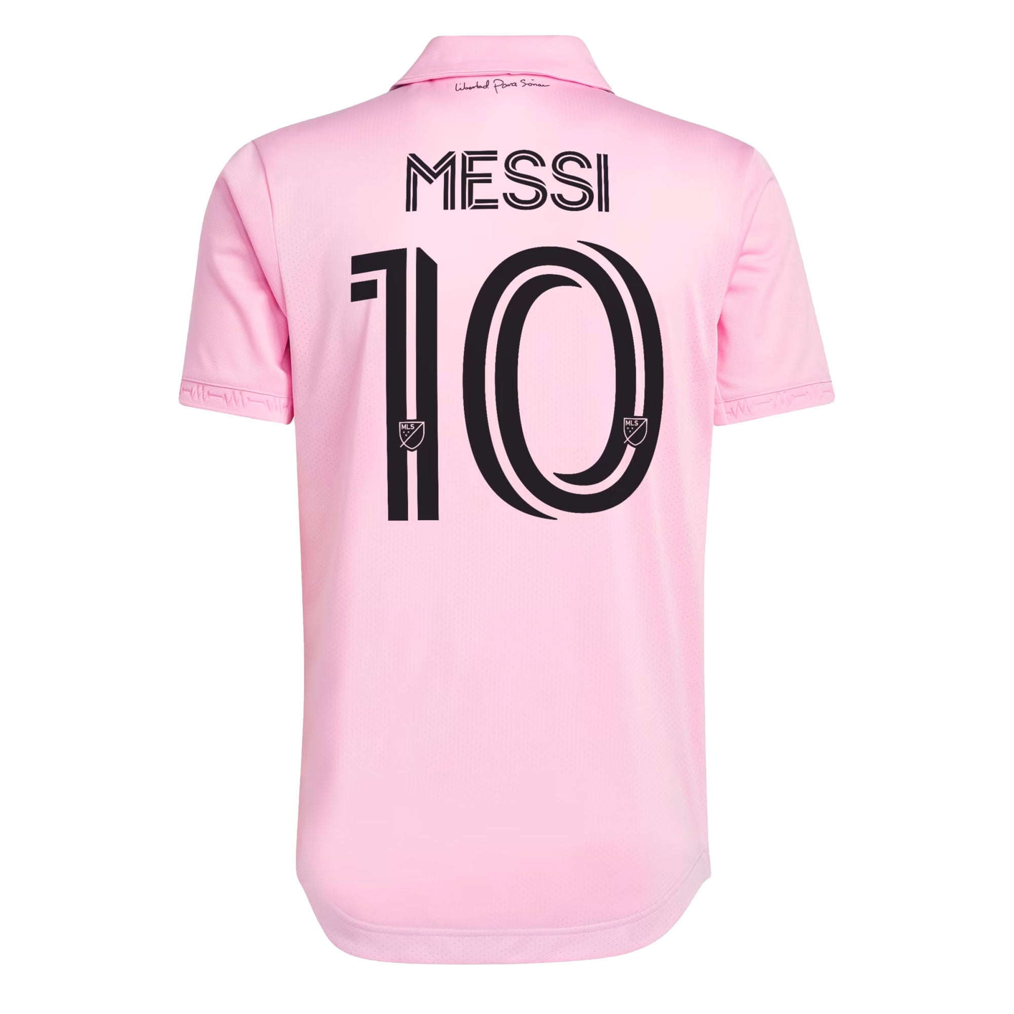 adidas Men's Inter Miami 2022/23 Authentic Home Jersey w/ Messi #10 Printing、mySite、noshort
