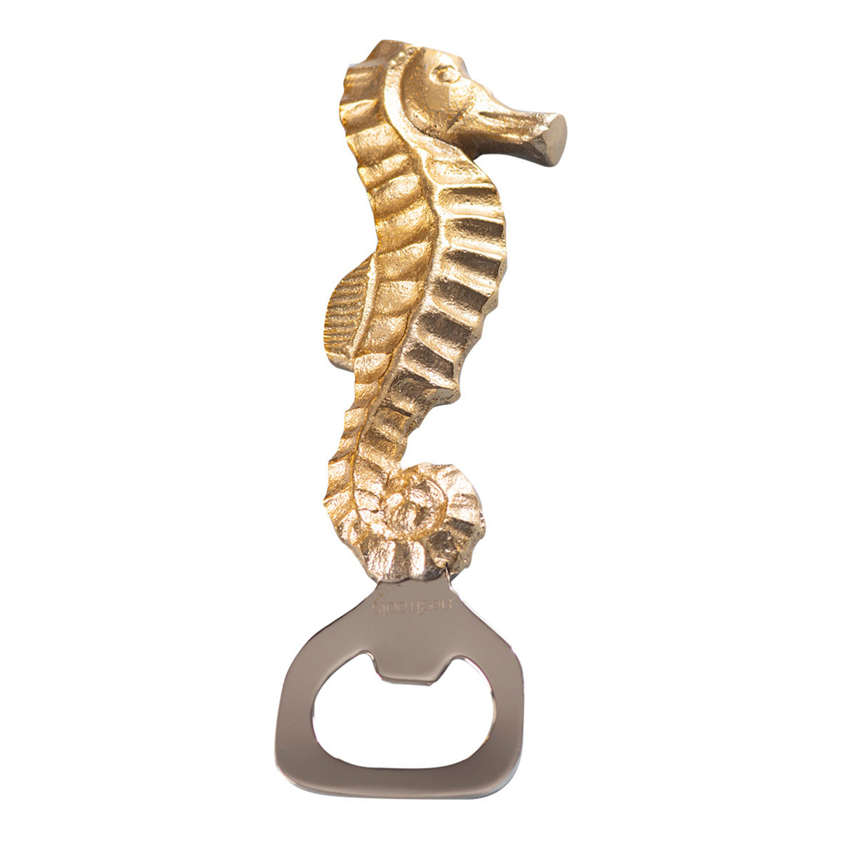 Stainless Steel Bottle Opener | Sea Horse Shape | Gold、mySite、camillekostekn