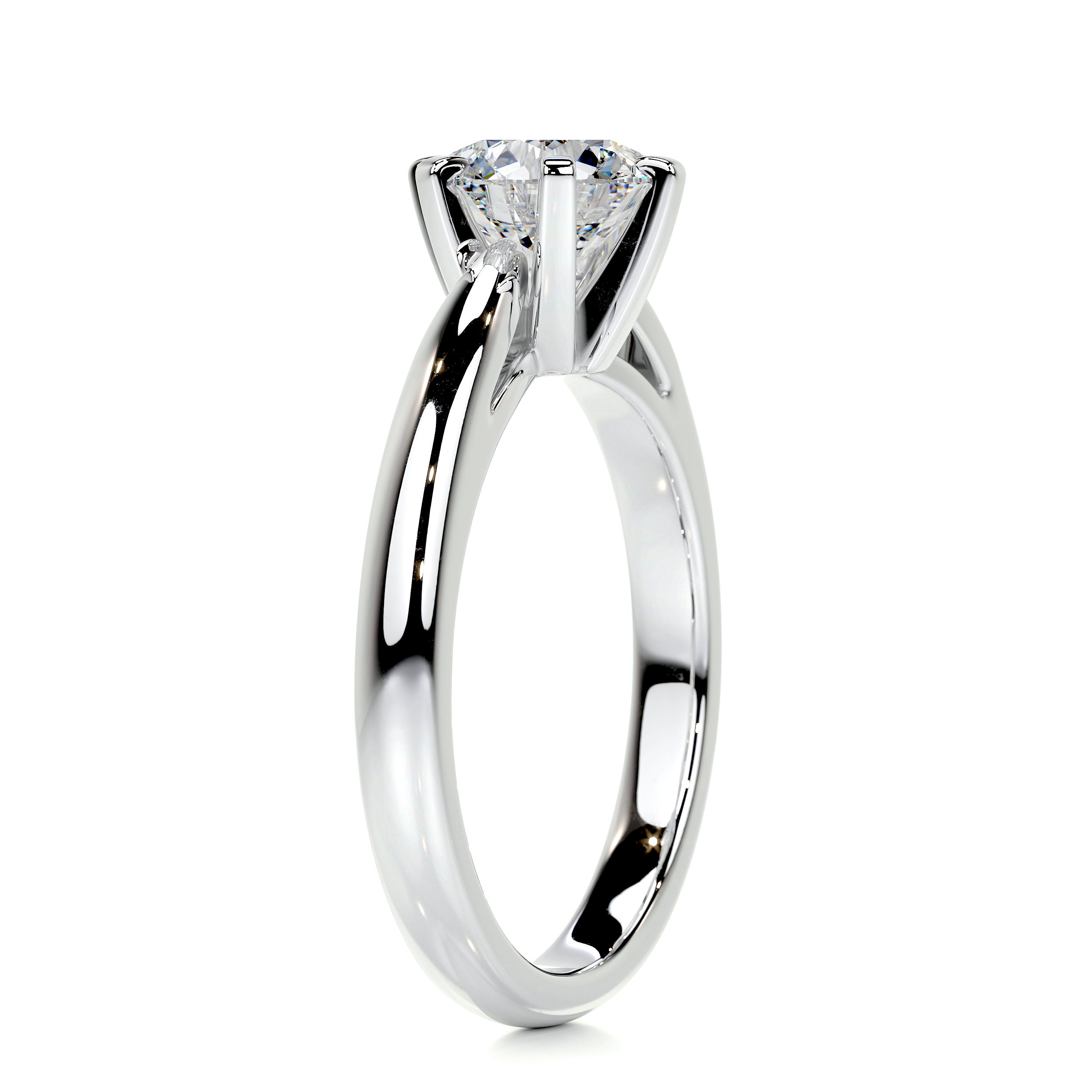 Talia Diamond Engagement Ring - 18K White Gold、mySite、hinf8tx79