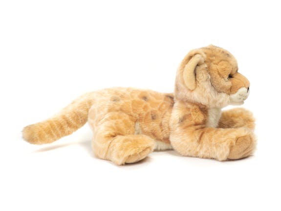 Plush Realistic Lioness Lying 32 cm - Eco-friendly plush toy by Teddy Hermann、mySite、g9winljtr