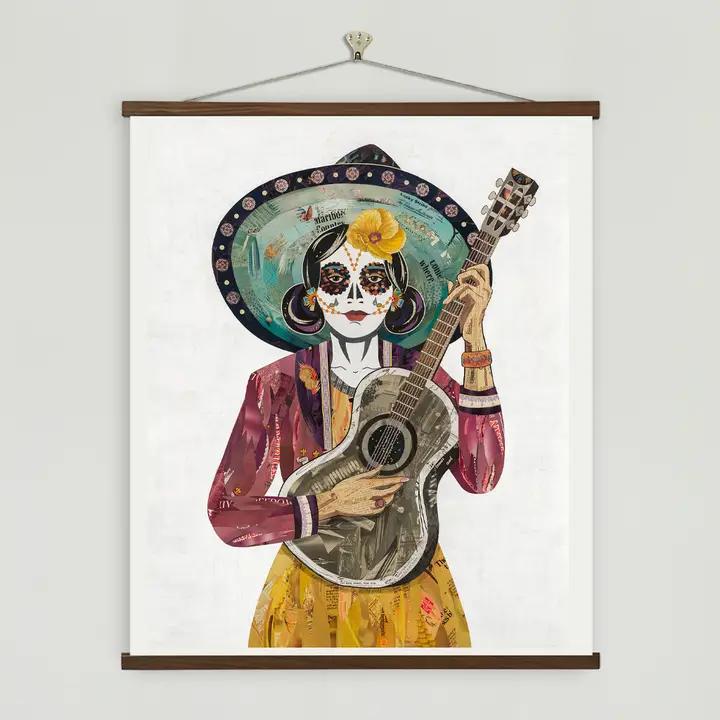 Art Print | Day of the Dead Wall Art | Daybreak Sonata、mySite、g9winljtr