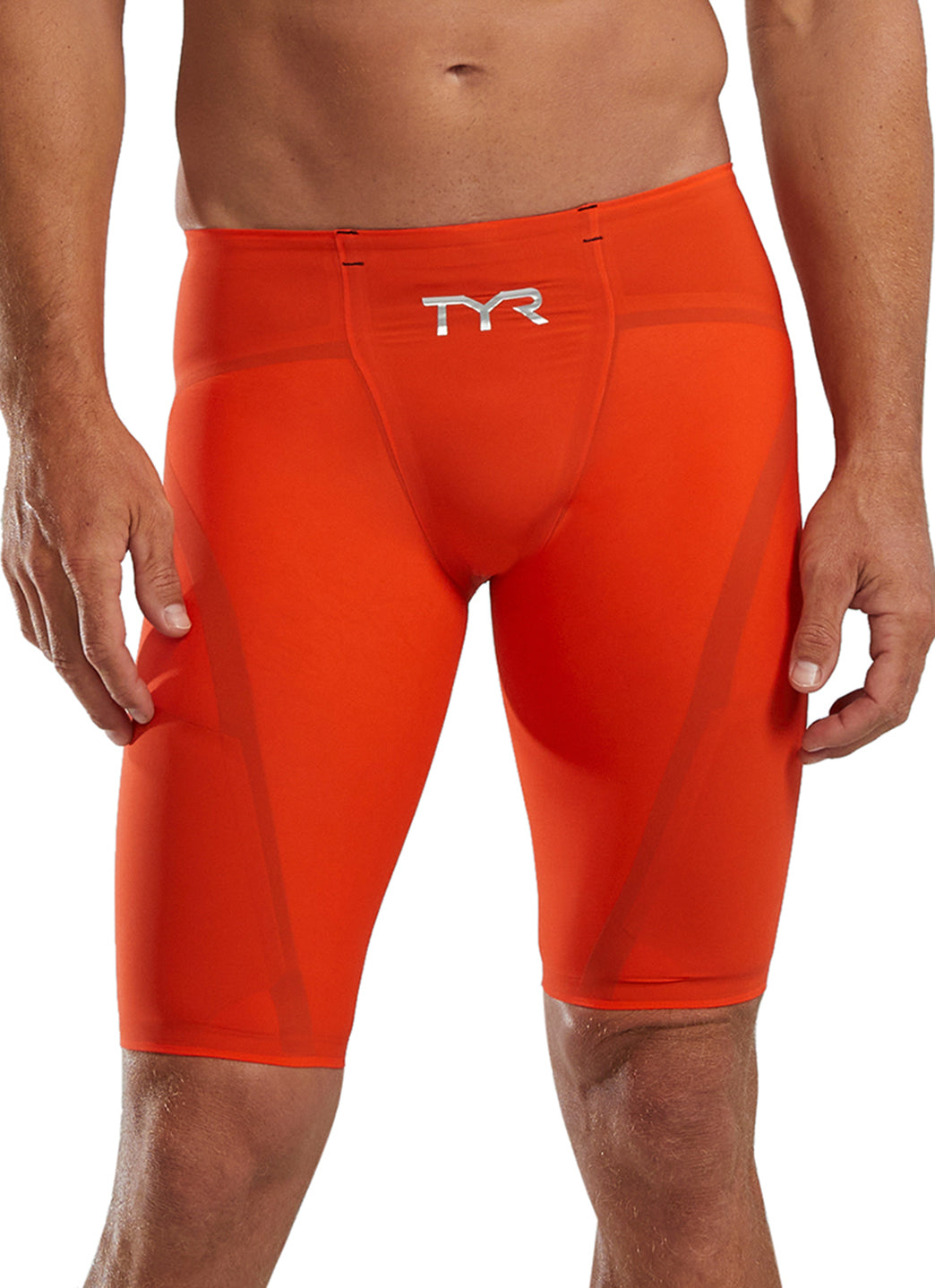 TYR Men's Venzo High Waist Jammer Tech Suit Swimsuit、mySite、noshort