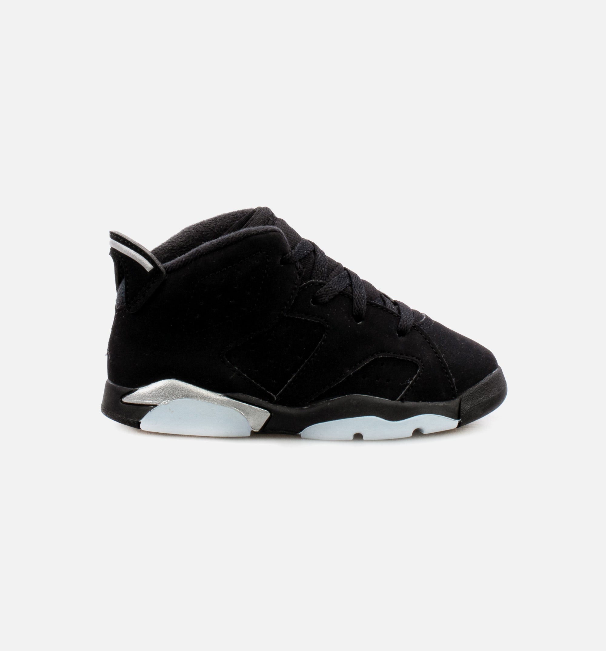 Air Jordan 6 Retro Metallic Silver Infant Toddler Lifestyle Shoe - Black、mySite、dreamappss