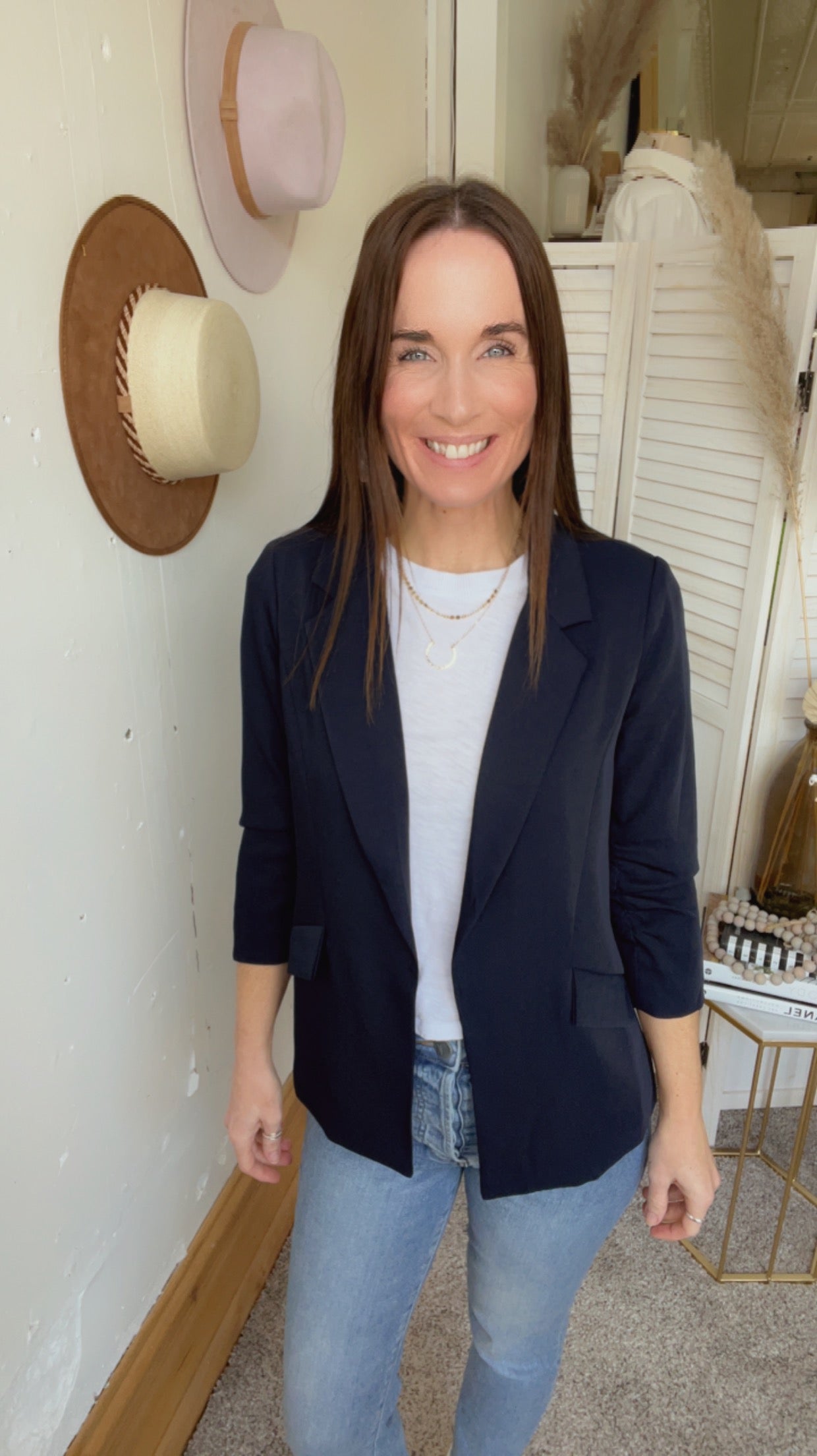 Amanda’s Navy Blazer、mySite、garagedoors4me