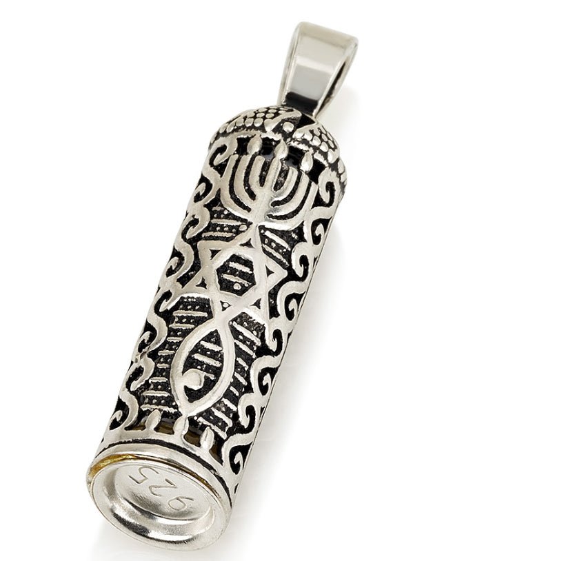  Sterling Mezuzah on Sterling Chain、mySite、elrpsem3k