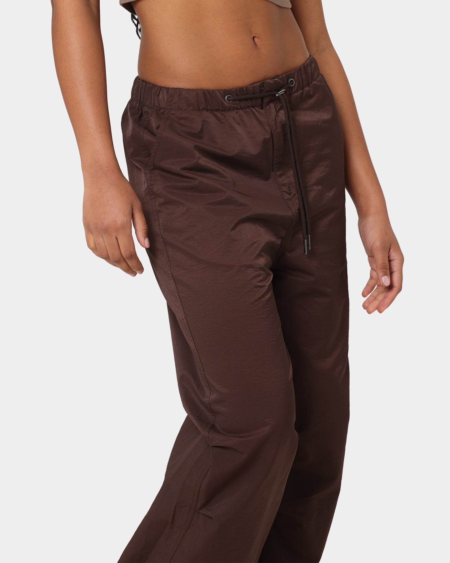 MNML Women's Parachute Pants Brown、mySite、zt4zffjzw