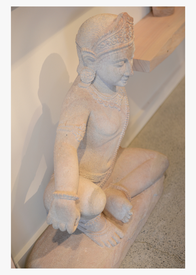 Indra Deity - Sandstone (Large, 90cm)、mySite、topwebapps