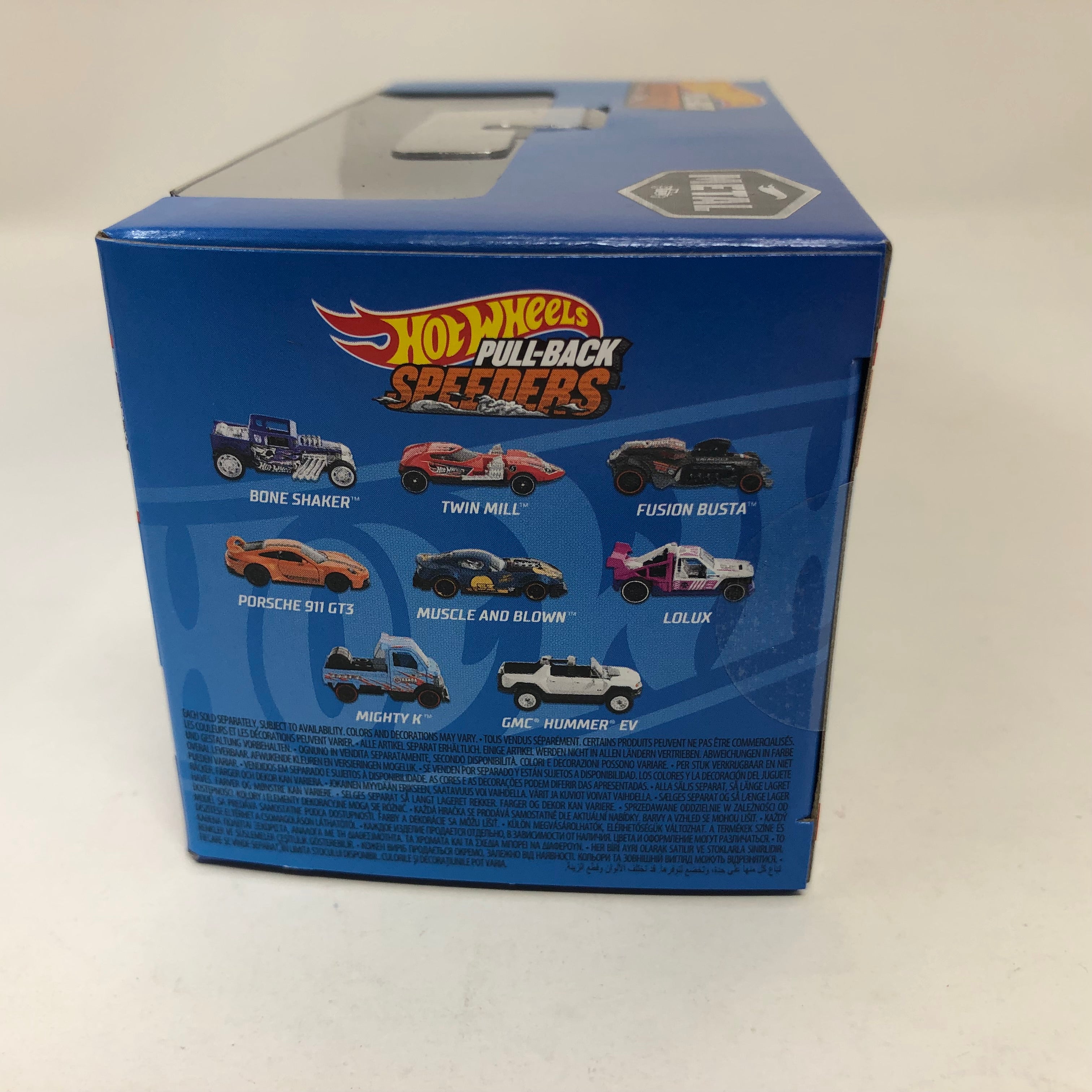 Bone Shaker * Dark BLUE * Hot Wheels Pull-Back Speeders 1:43 scale、mySite、hgirdovlk