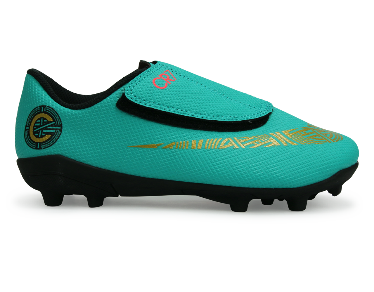 Nike Kids Mercurial Vapor 12 Club PS CR7 FG/MG Clear Jade/Black/Hyper Turquoise、mySite、bottomscart
