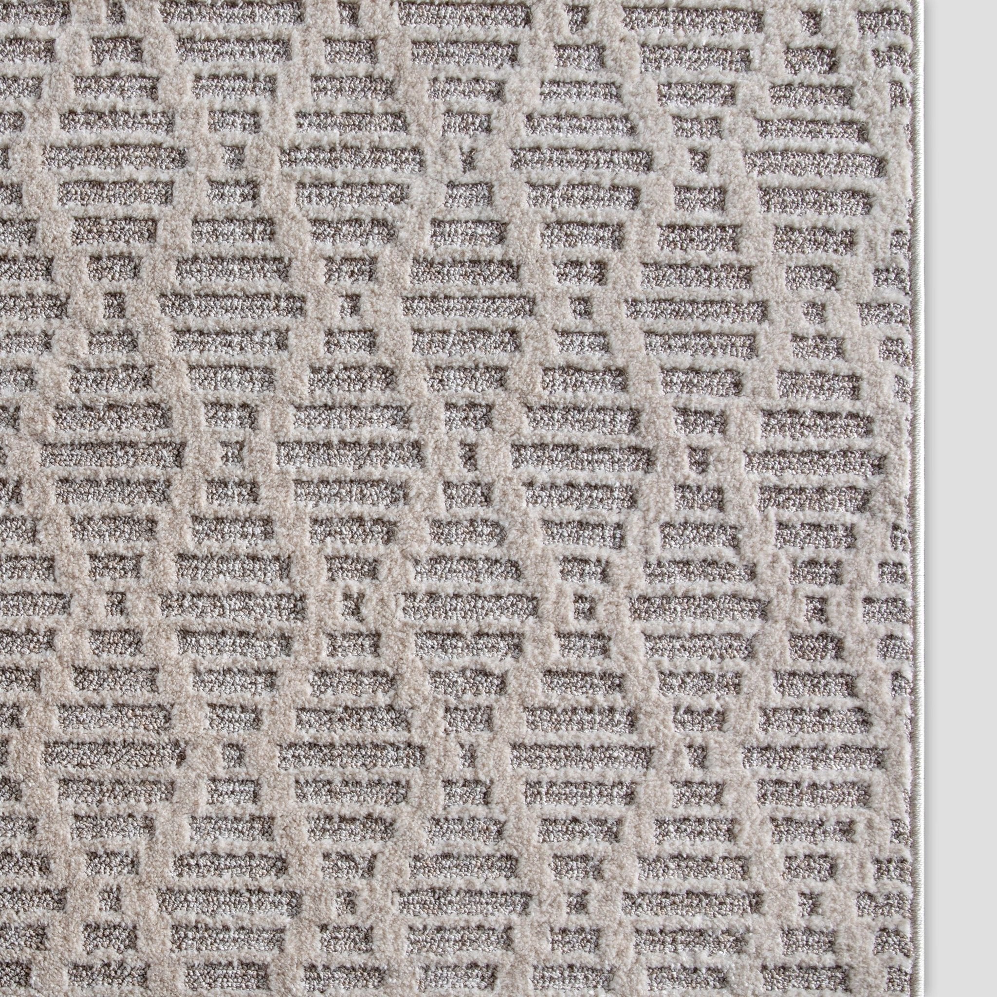 Custom Size Runner Babylon Moroccan Trellis Taupe Choose Your Width x Choose Your Length Hallway & Stair Runner Rug、mySite、gigharbornorthrealestate