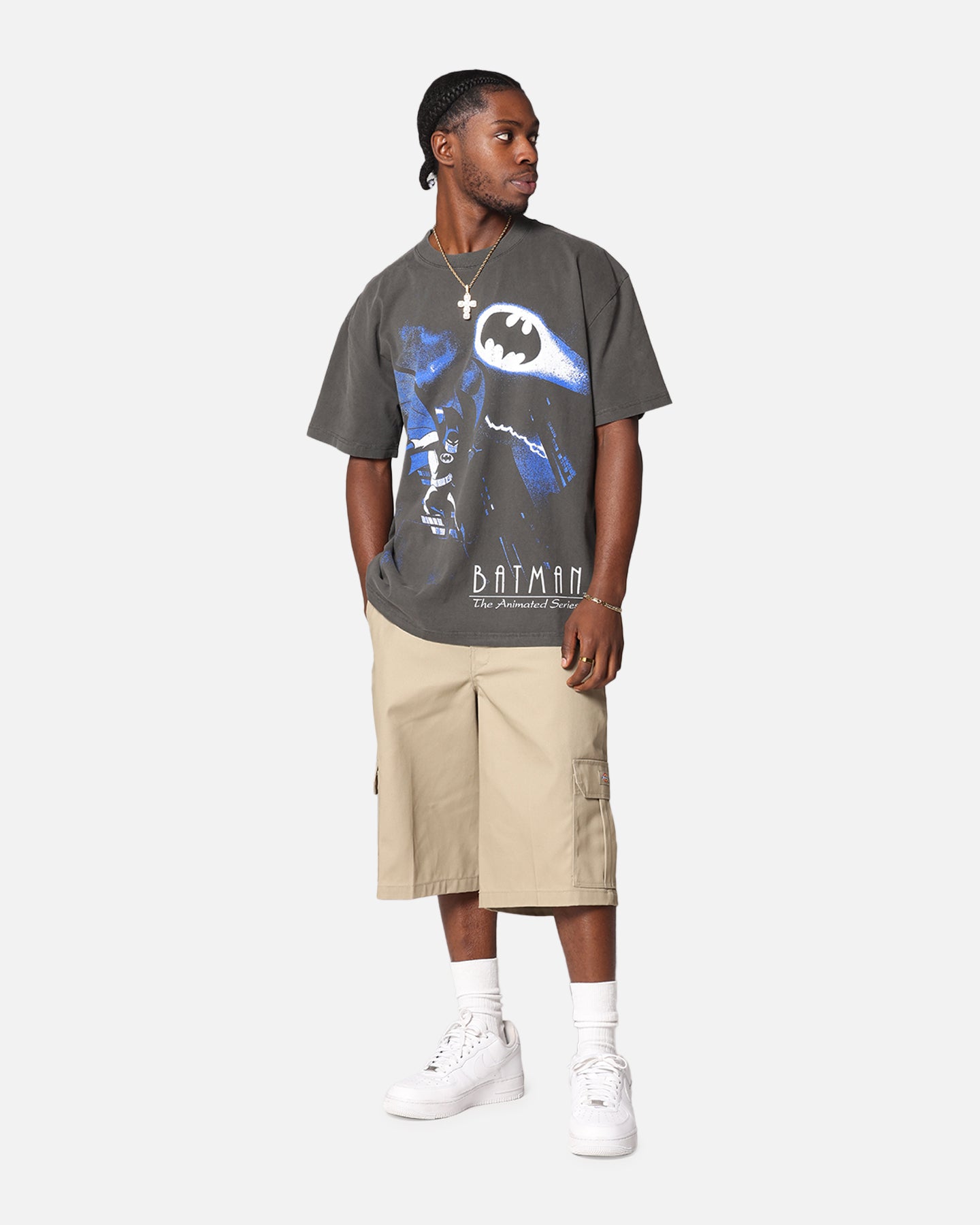 American Thrift X DC Batman The Animated Series Heavy T-Shirt Black Wash、mySite、zt4zffjzw