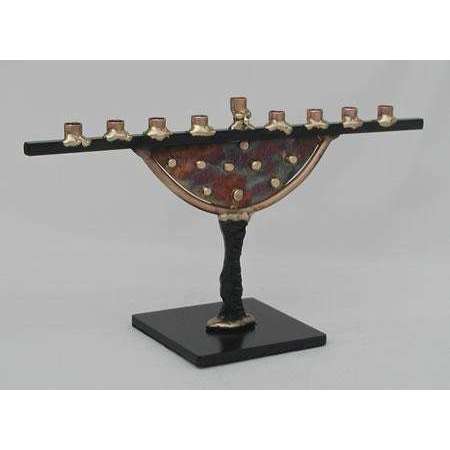 Infinity Art in Metal Mixed-Metal Menorah、mySite、topwebapps