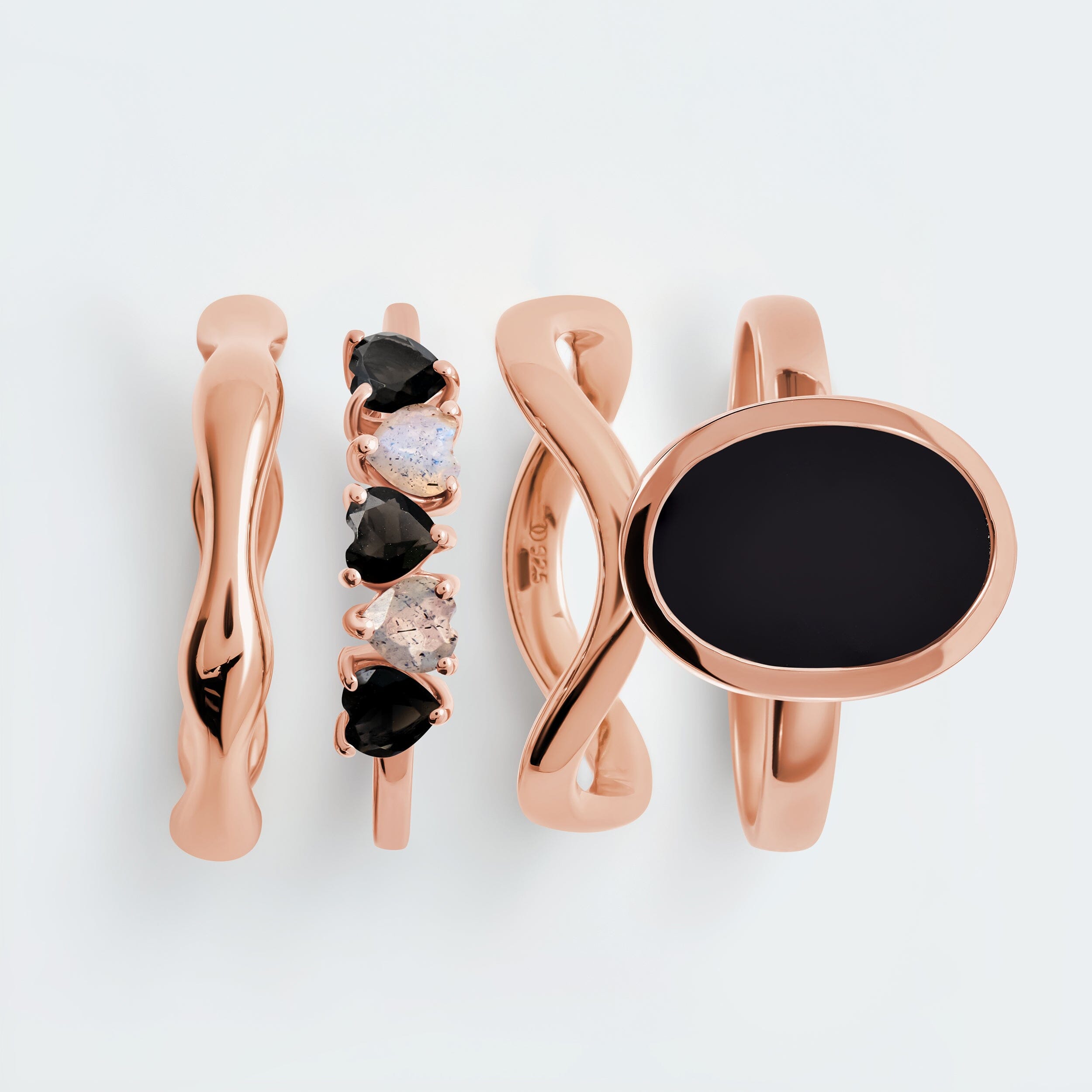 Black Onyx & Black Obsidian Enfolded Love Starter Set、mySite、hinf8tx79