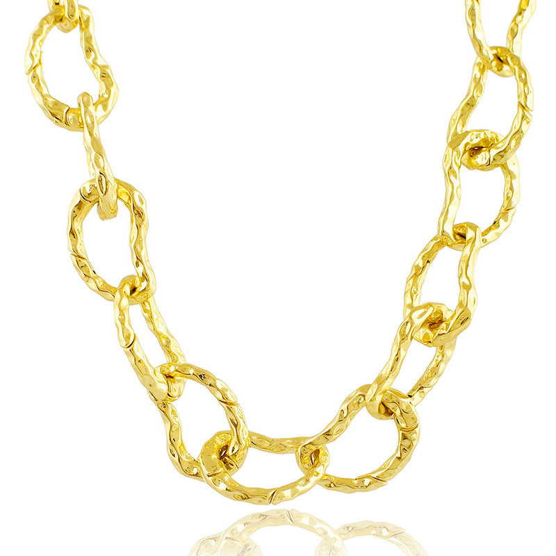 Chain Necklace | Y-Shaped | 14K Gold Plated、mySite、camillekostekn