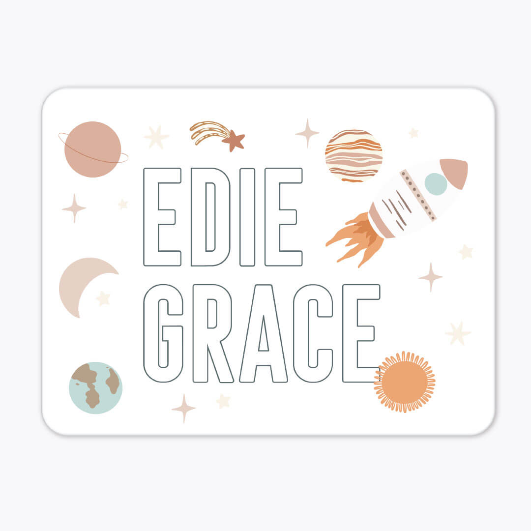  Kids Personalized Whiteboard | Star Explorer Pink、mySite、layawaytickets