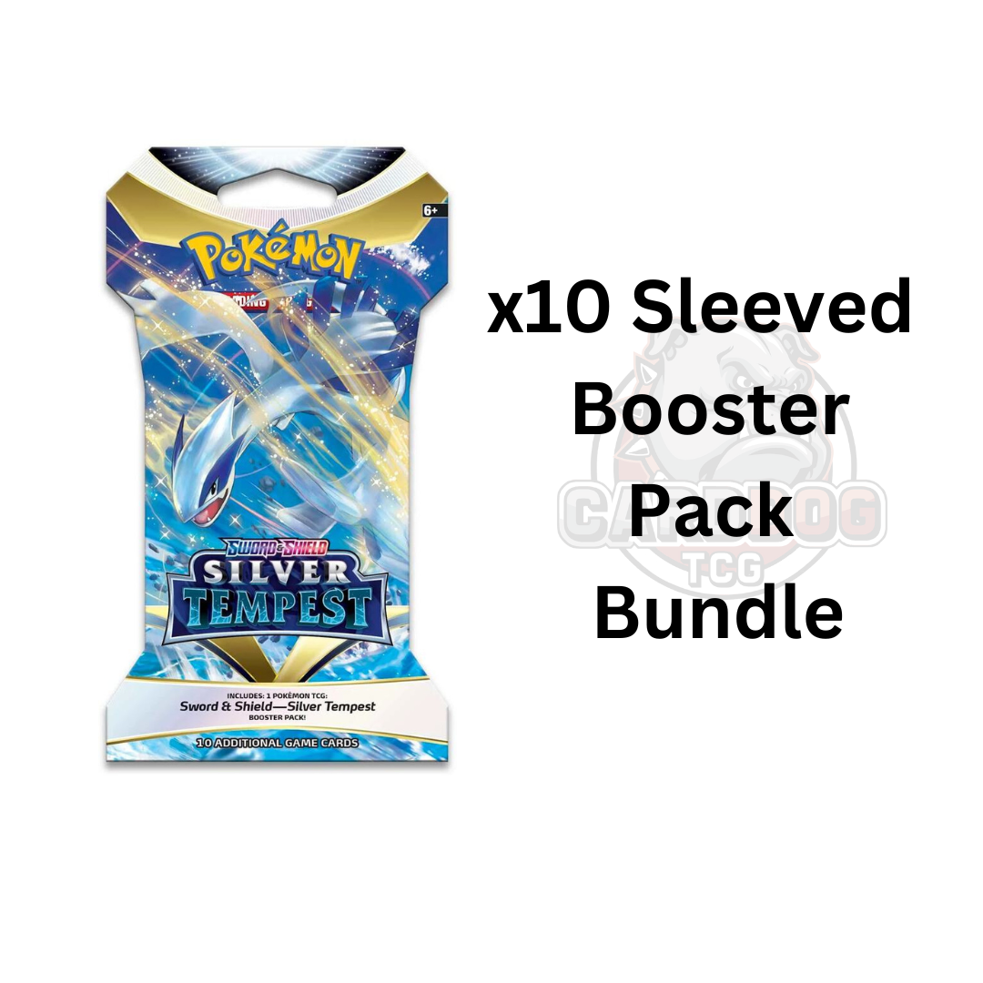 Silver Tempest Sleeved Booster Pack 10 Pack Lot | Sword & Shield、mySite、waistdrama
