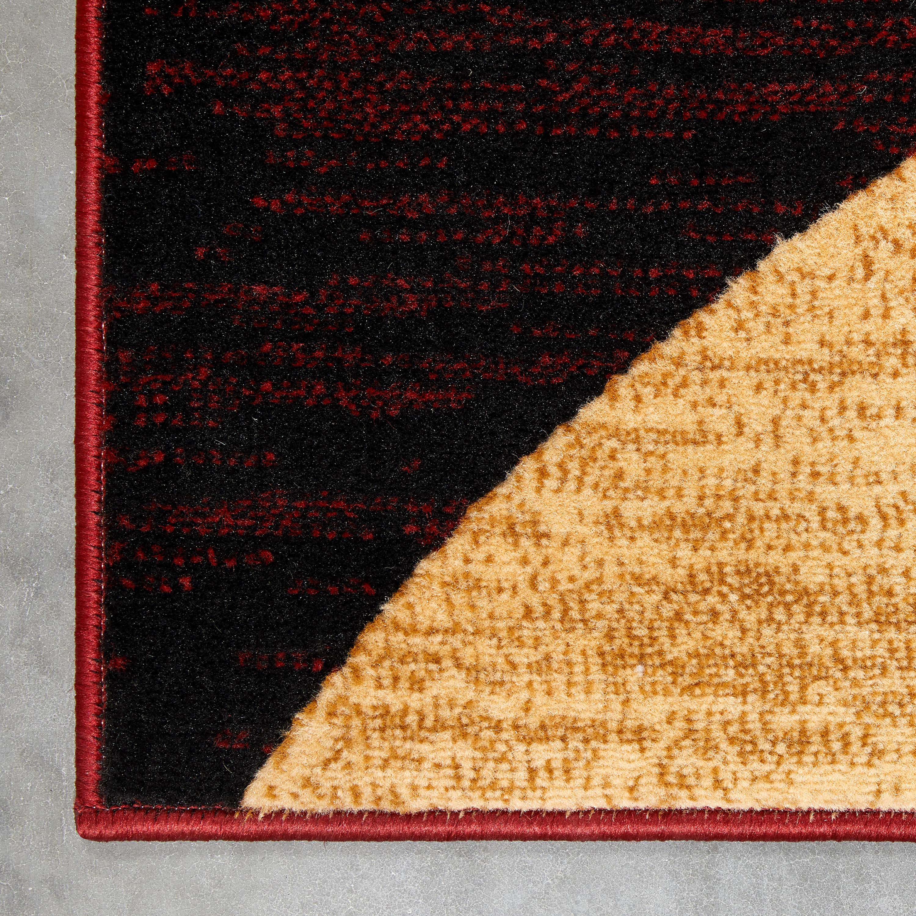 Bingo Red Modern Rug、mySite、gigharbornorthrealestate