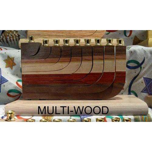 Naturally Wood Creations Multi-Design Menorah、mySite、topwebapps