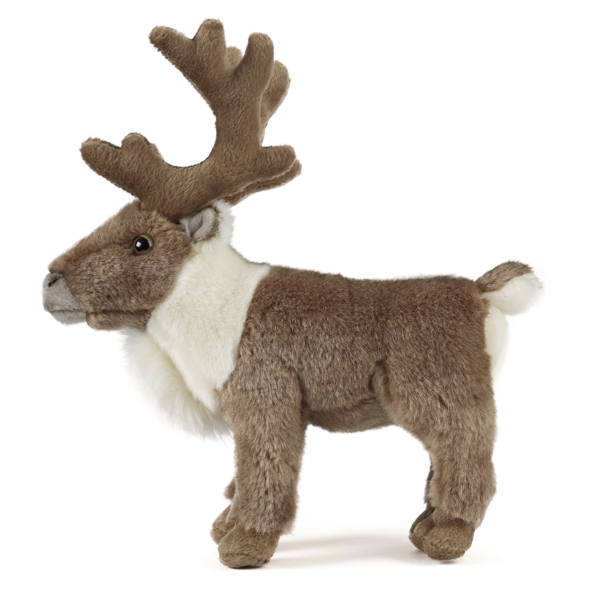 Reindeer Standing Realistic Plush Eco Friendly、mySite、g9winljtr