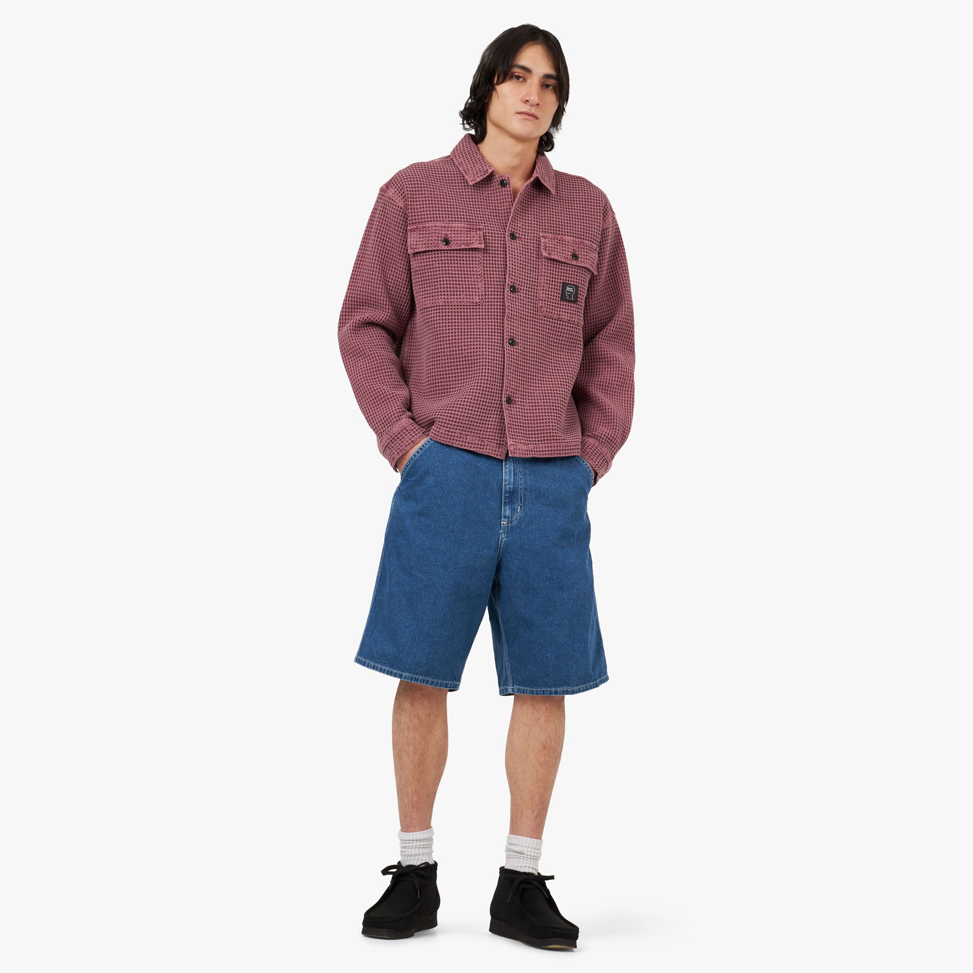  Carhartt WIP Simple Shorts / Blue Stone Washed、mySite、merchandisen