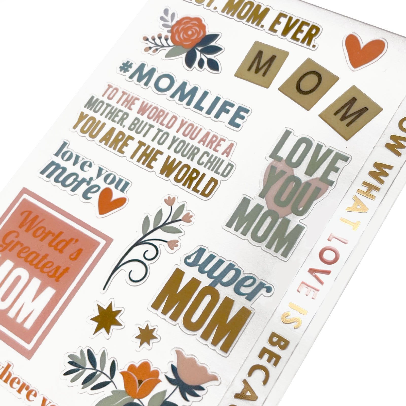  Scrapbook Stickers - Mom Family、mySite、ghnorth