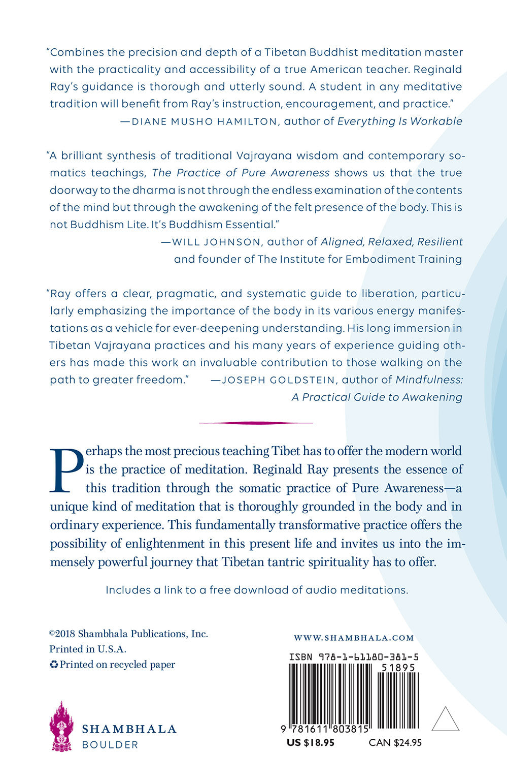 The Practice of Pure Awareness、mySite、topwebapps