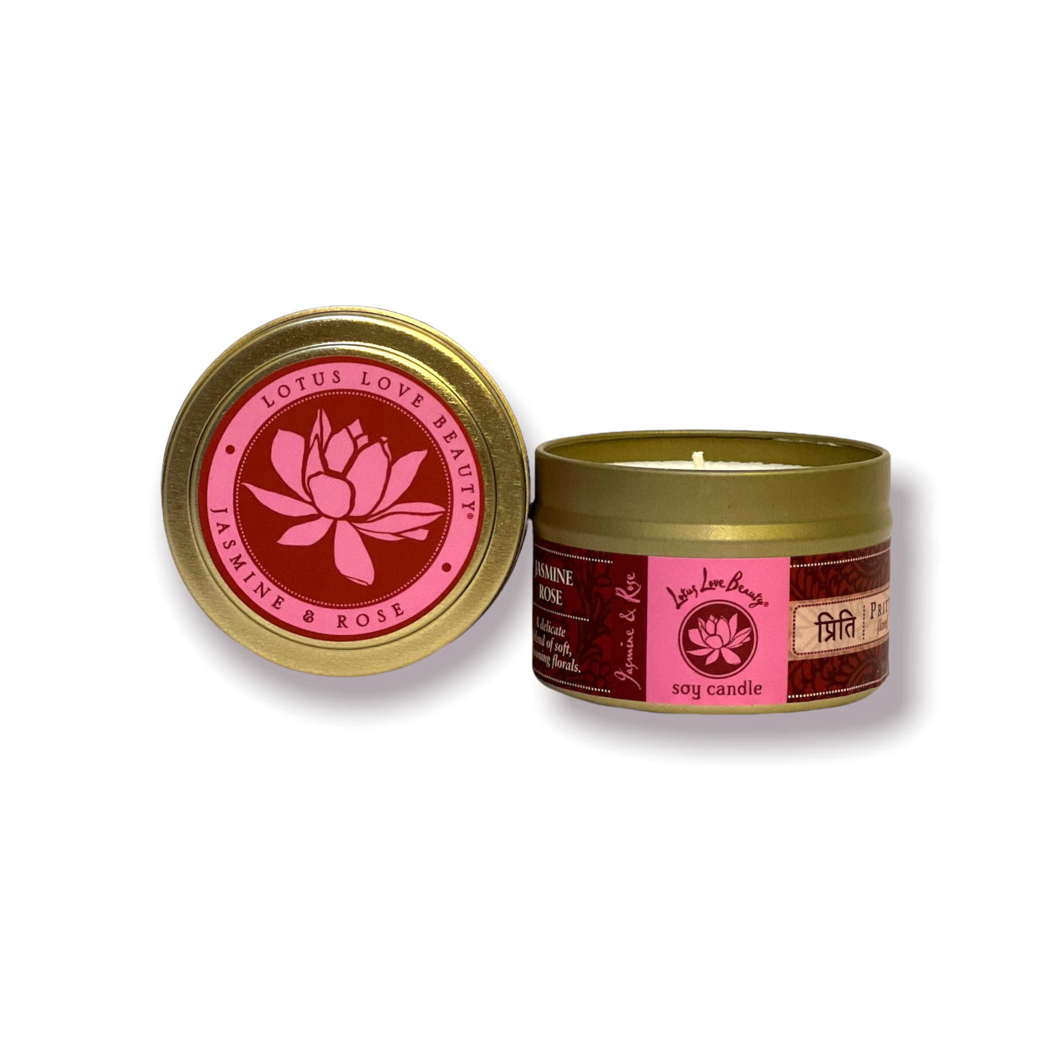 Lotus Love Tin Travel Candle、mySite、topwebapps