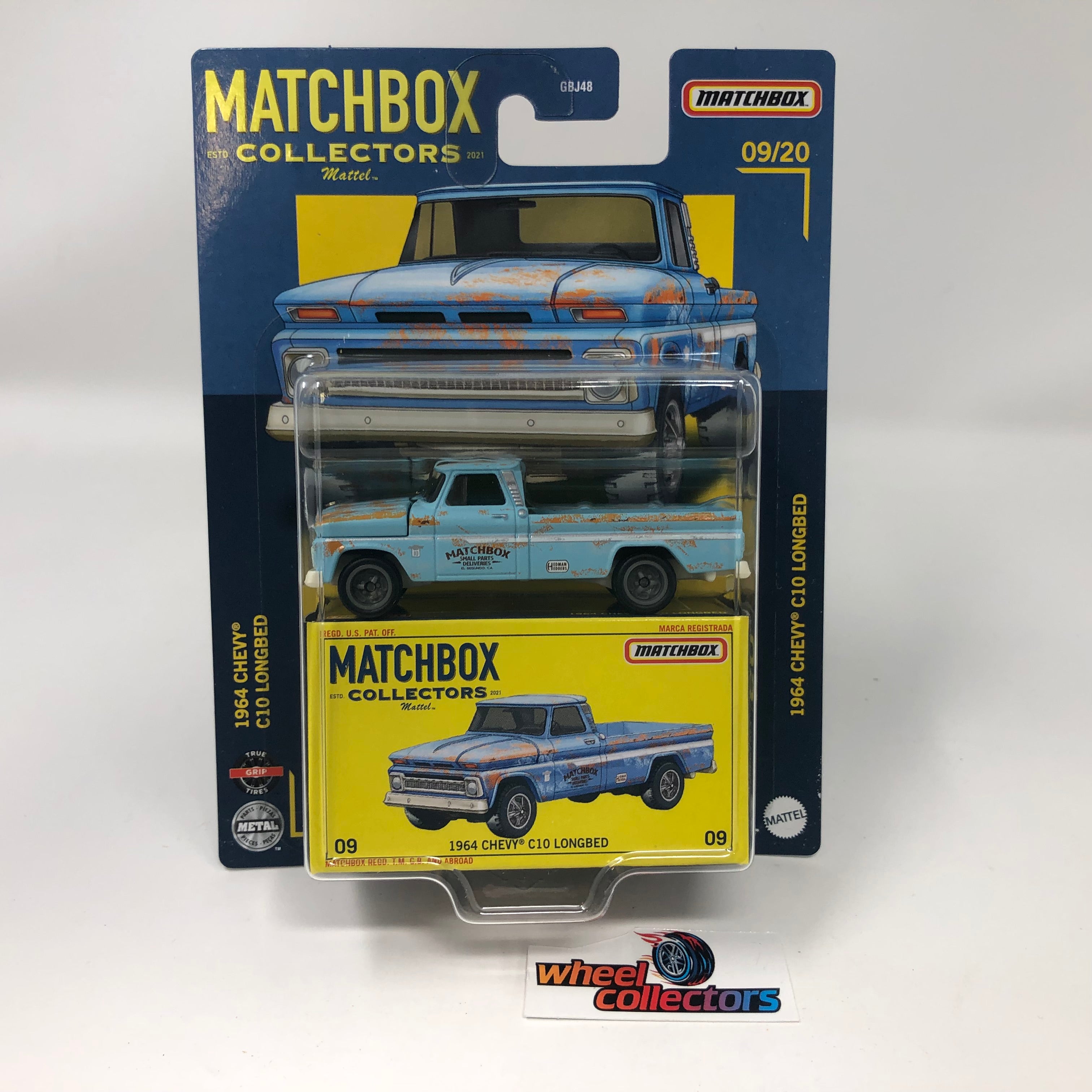 1964 Chevy C10 Longbed * 2022 Matchbox Collectors Series Case M、mySite、hgirdovlk