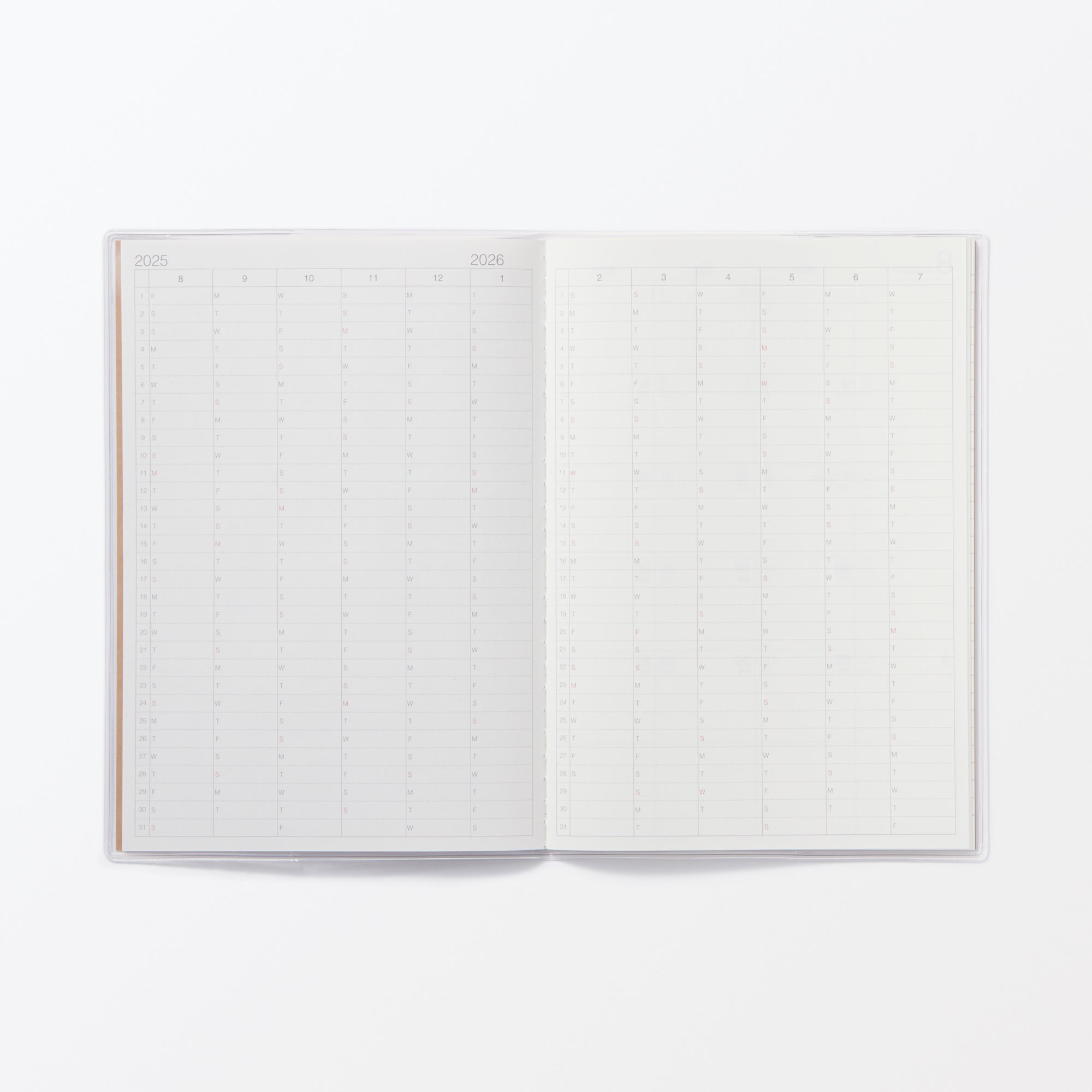  A5 Monthly Planner From Aug. 2025 - Mon. Start、mySite、sugarbowlscore