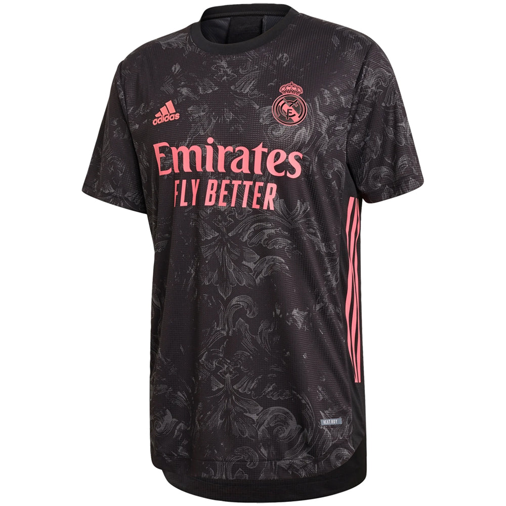 adidas Men's Real Madrid 2020/21 Authentic Third Jersey Black、mySite、bottomscart