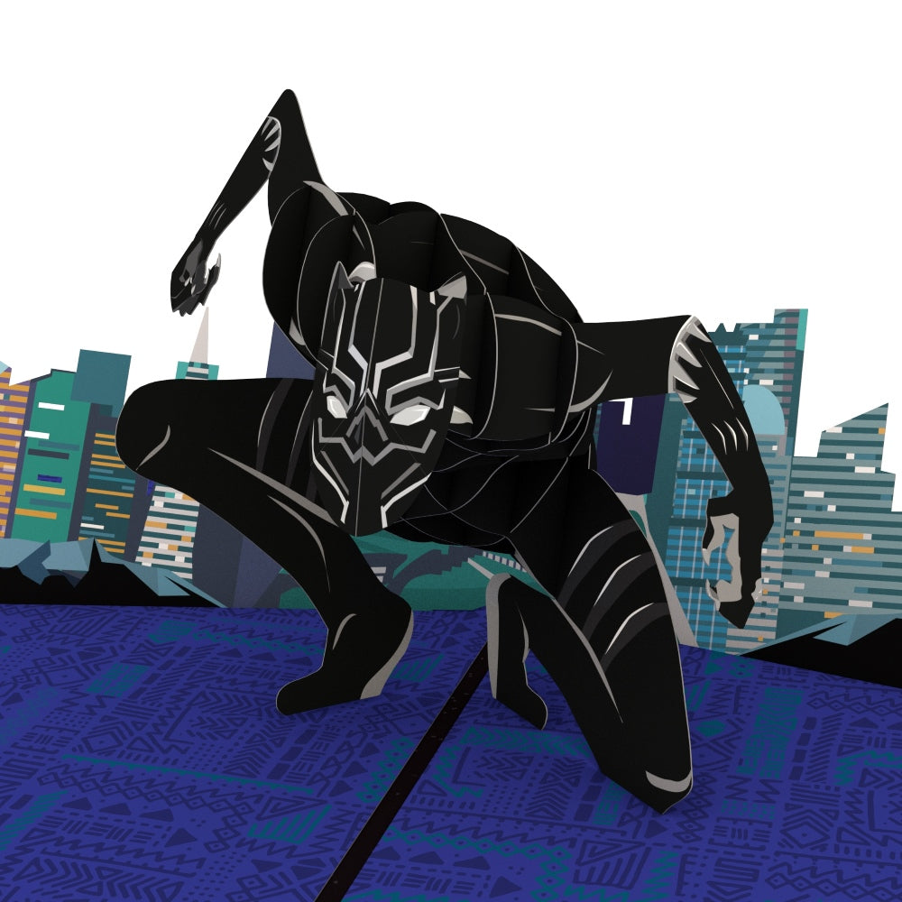 Marvel Black Panther Pop-Up Card、mySite、solidvoid