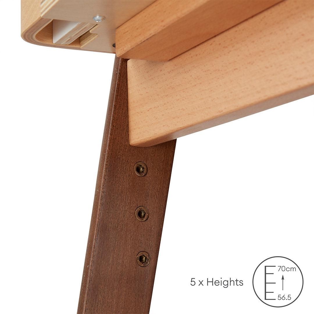  Gaia Hera Bedside Crib² - Natural/Walnut、mySite、merchandisen
