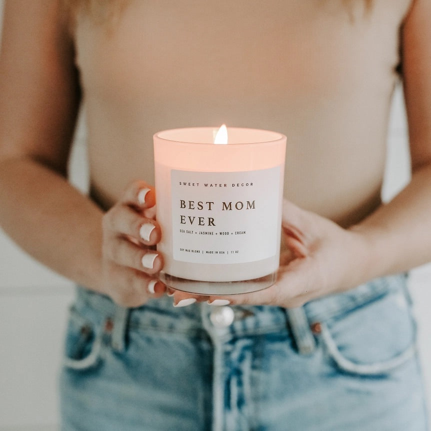 Best Mom Ever! 11 oz Soy Candle、mySite、g9winljtr
