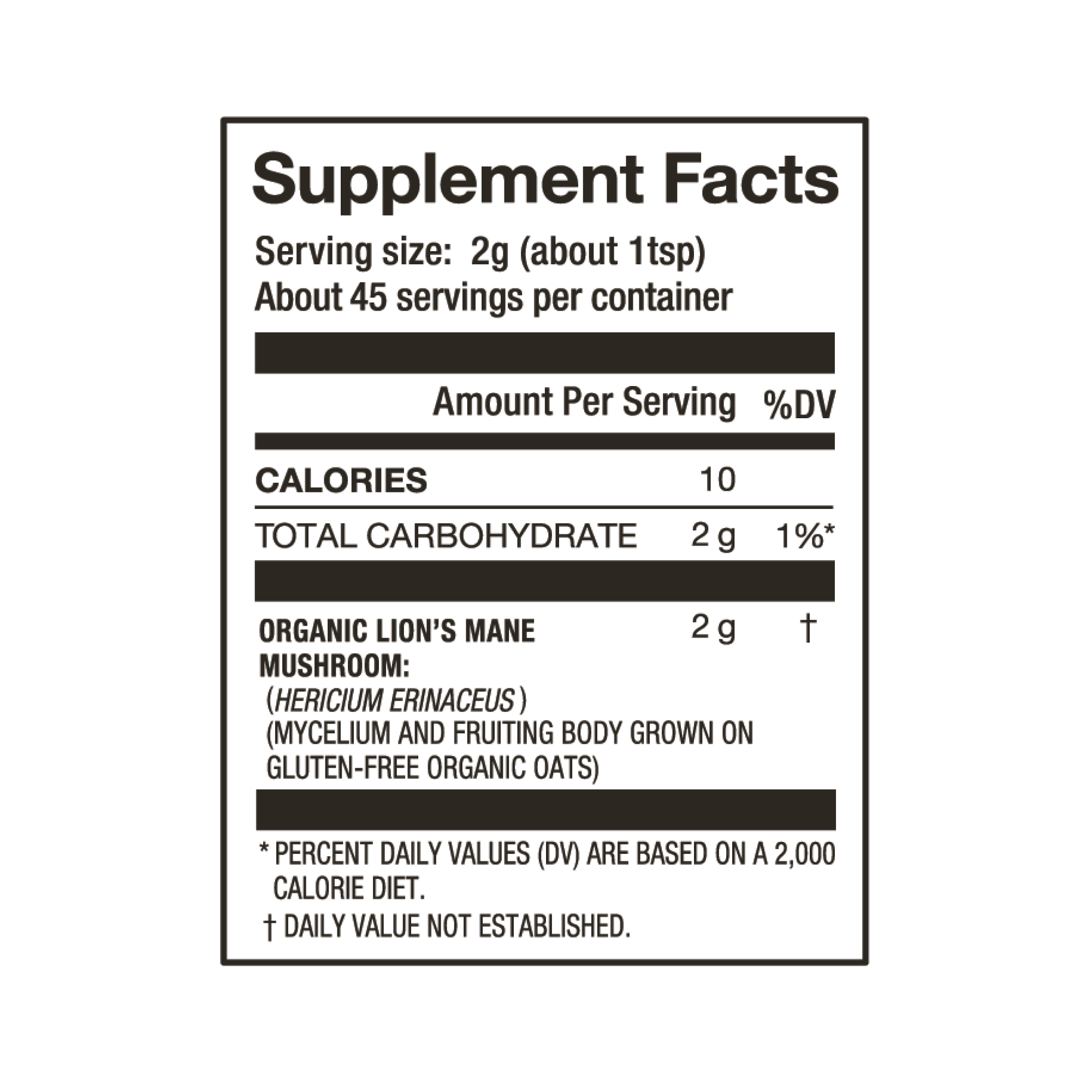 Organic Lion's Mane Mushroom Powder、mySite、gigharbornorthrealestate