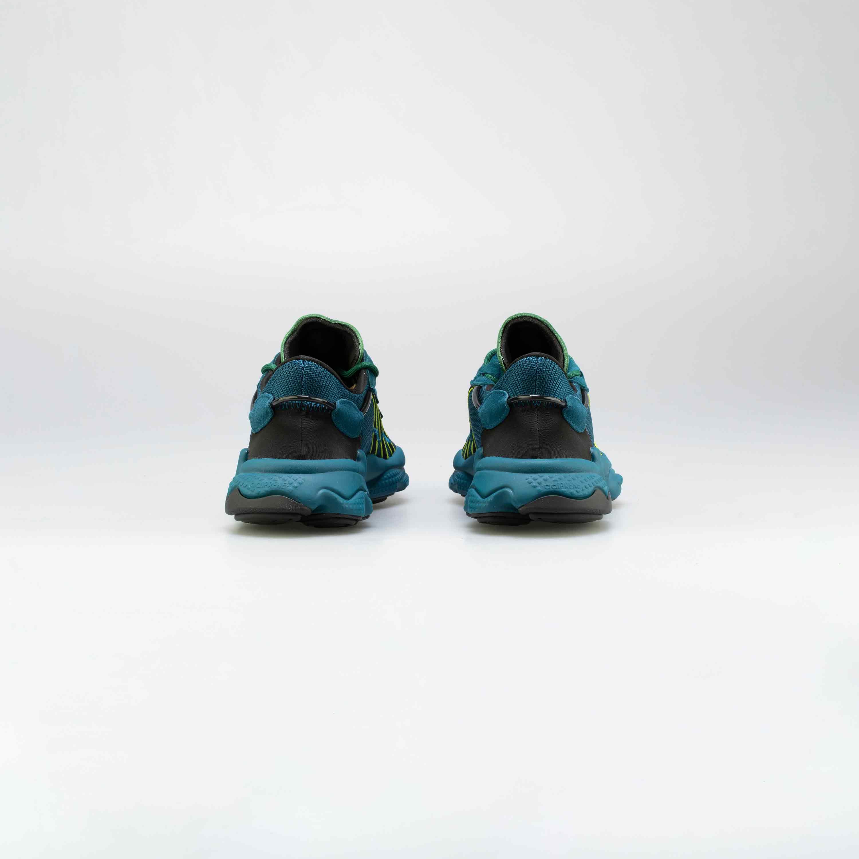 adidas Originals X Pusha T Ozweego Mens Running Shoe - Navy/Green/Balck、mySite、dreamappss