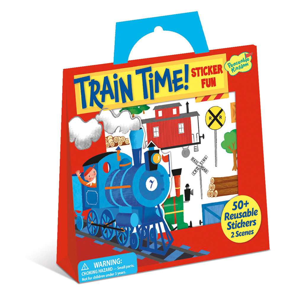  Train Time Sticker Activity Tote、mySite、ghnorth