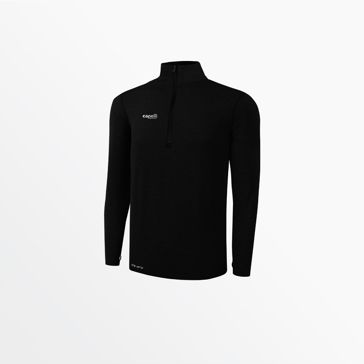 MEN'S BASICS 1/4 ZIP RUNNING TOP